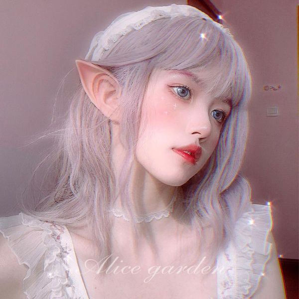 

synthetic wigs houyan loli (lolita) wig and bangs women's blond brown black curly short hair hairstyle party cosplay bob