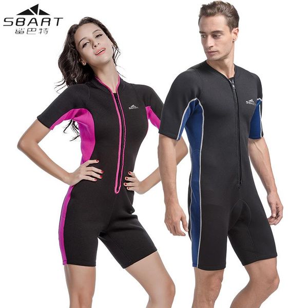 

swim wear sbart 2mm wetsuit swimwear women men short sleeve uv-proof surf surfing swiming swimsuit scuba diving suit wetsuits