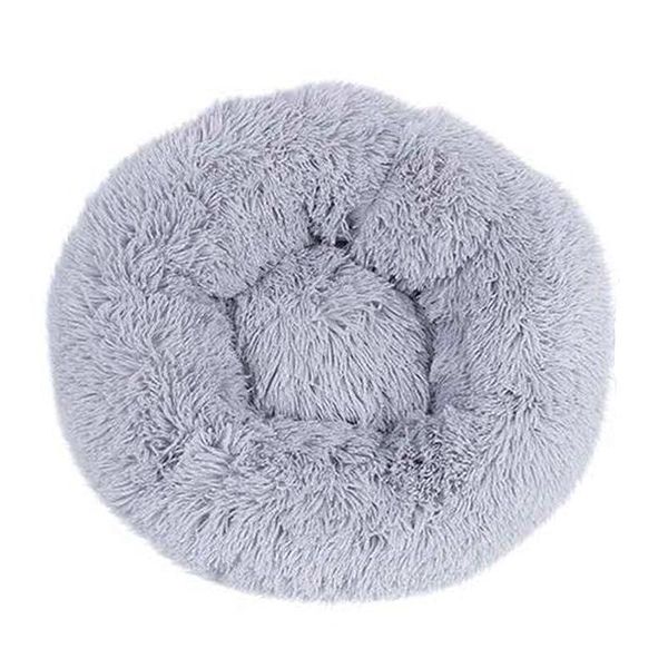 

kennels & pens plush pet bed,dog cat round warm cuddler kennel soft puppy sofa, cushion bed sleeping bag orthopedic relief and improved sle