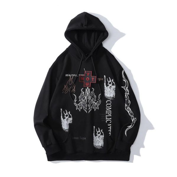 

men's hoodies & sweatshirts tide 3432, Black