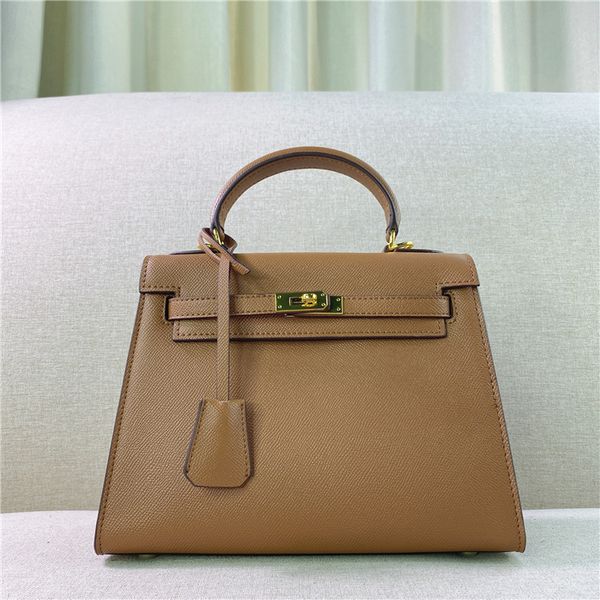 

70% off luxury handbag 2021 new leather palm pattern bag, large capacity, fashionable and versatile, one shoulder messenger women's bag