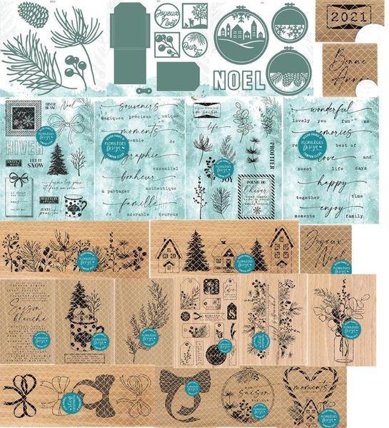 

painting supplies french clear stamp cutting die for diy scrapbooking/po decorative embossing paper cards a432