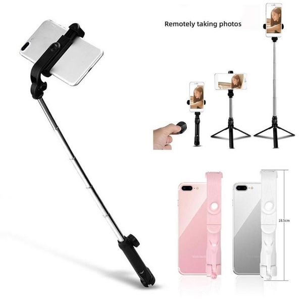 

selfie monopods 2 in 1 designed tonopod tripod bluetooth phone stick portable remote control accessories