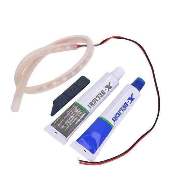 

motorcycle exhaust system universal modification pipe high-temperature resistant light bar stripe