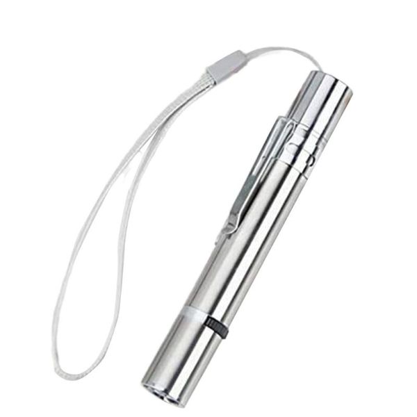 

stainless steel funny cat stick with rope usb rechargeable led red light pointer pen training tools toys