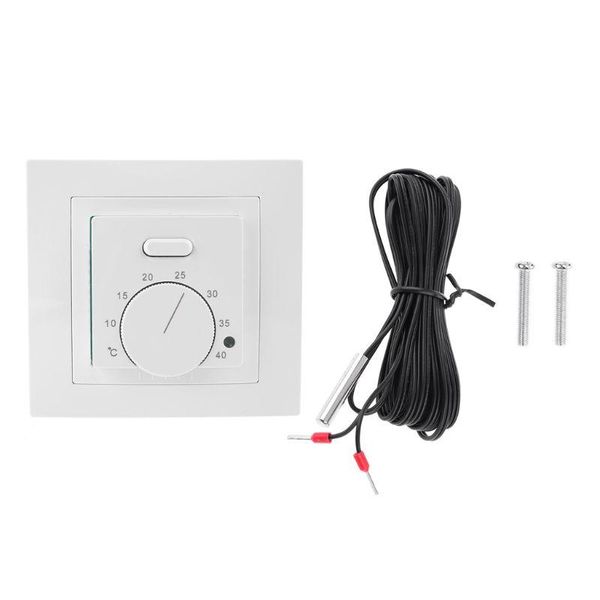 

smart home control underfloor electric heating room thermostat 16a ac220~230v save energy floor temperature controller 86x86mm