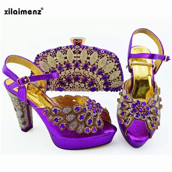 

sweet purple italian women shoes and bags to match set wedding party bag sets for sandals dress, Black