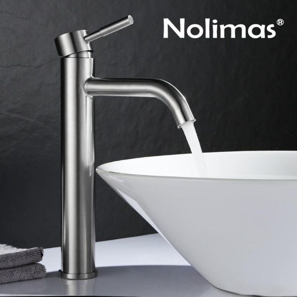 

bathroom sink faucets baisn faucet 304 stainless steel brushed toilet heightening ceramic plate spool basin mixer tap with cold water