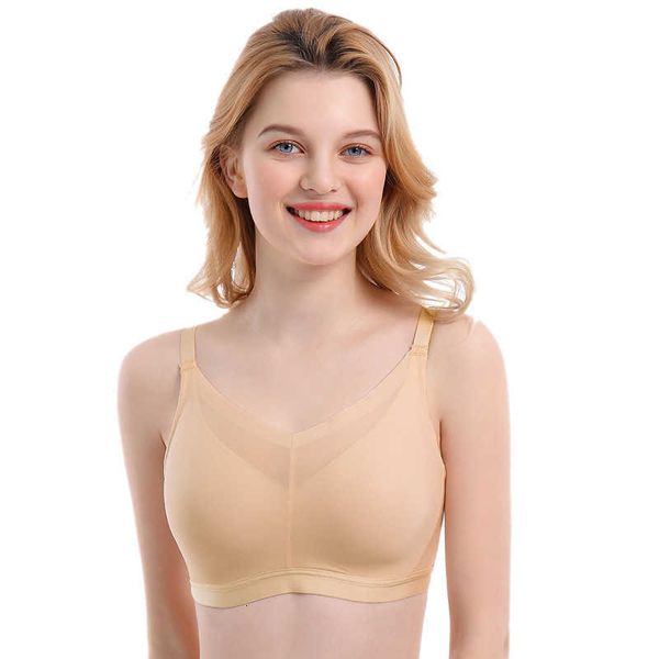 

pengmei 9988 thin silicone breast bra without steel ring, Black;white