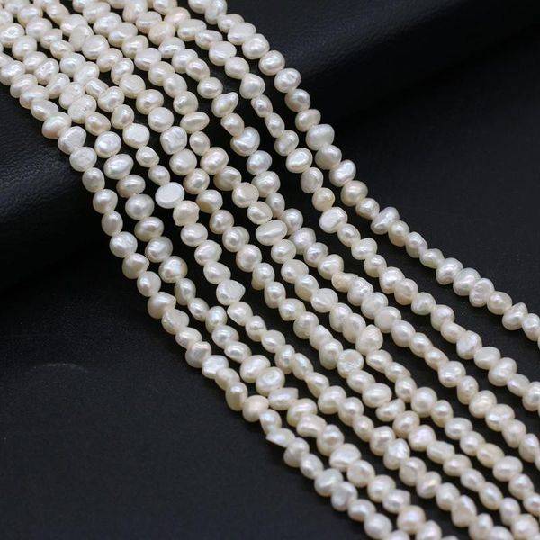 

other natural freshwater pearl double-sided light bead3-4mm crafts for jewelry makingdiy necklace bracelet accessories charm gift 36cm