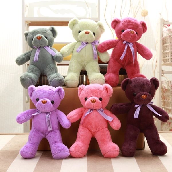 

teddy bear plush toys stuffed animals dolls cute bears doll kids toy soft birthday gifts