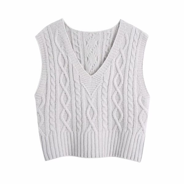 

women solid sleeveless v-neck basic style vest female fashion casual clothes 210517, Black;white