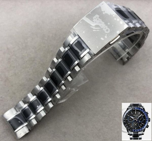 

watch bands suitable for gps ssh009j1ssh003 ssh001 original titanium belt 20mm, Black;brown