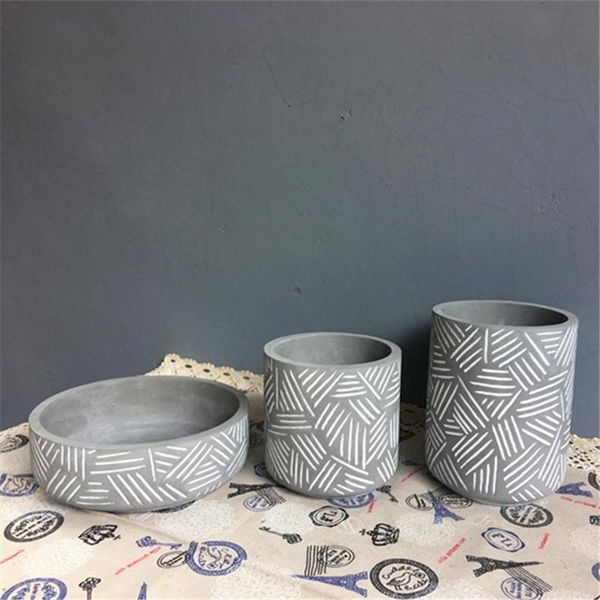 

baking moulds silicone flowerpot mould stripe cement pot molds design of pattern for concrete