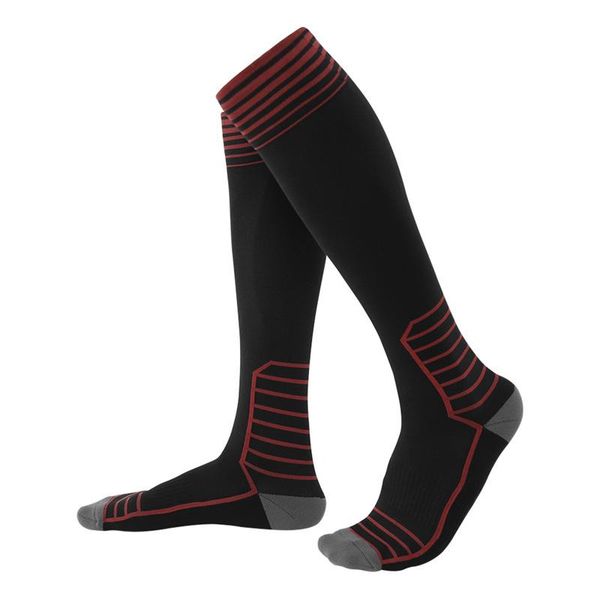 

sports socks men's cotton running knee-high outdoor gym long sox male workout jogging wear black athletic sock eu 39-43