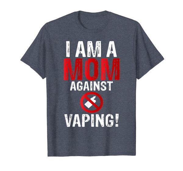 

Womens I Am A Mom Against Vaping Health Conscious Tees, Mainly pictures