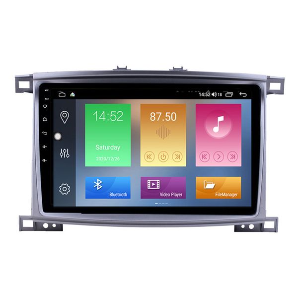 Сенсорный экран автомобильный DVD-плеер Android GPS навигация мультимедийная радиосистема для Toyota Cruiser-2006 поддержка обслуживания OEM Carplay DAB +