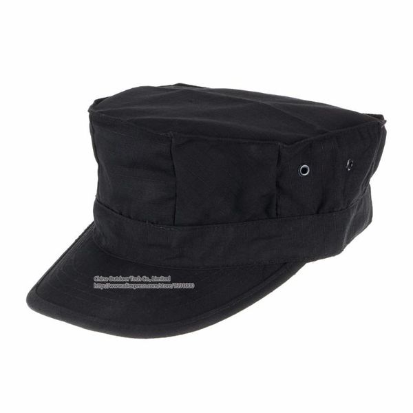 

cap octagonal adjustable baseball hat men's military tactical summer beach sports outdoor hats, Black;white