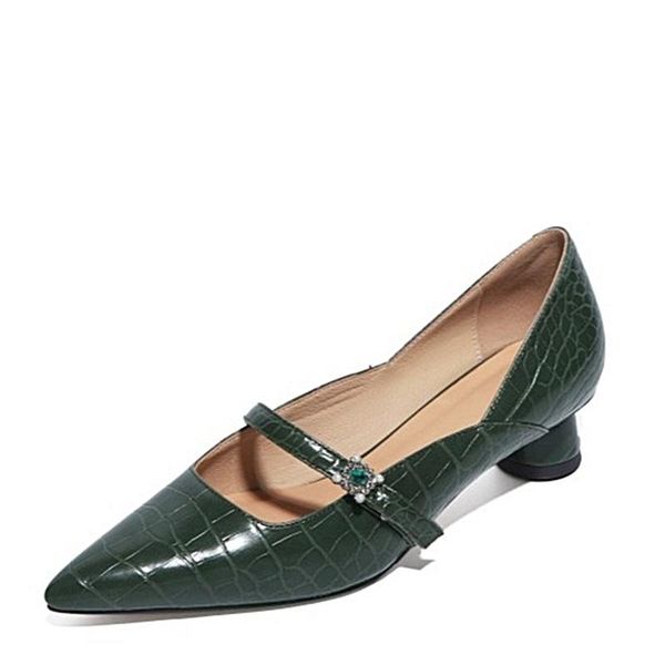 

dress shoes genuine leather woman pointed toe snake high heels nightclub women pumps female 2021 party wedding, Black