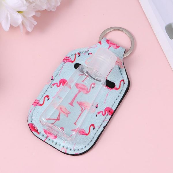 

liquid soap dispenser 3 set 30ml empty bottle and keychain holder portable refillable hand sanitizer bottles carriers for lotion