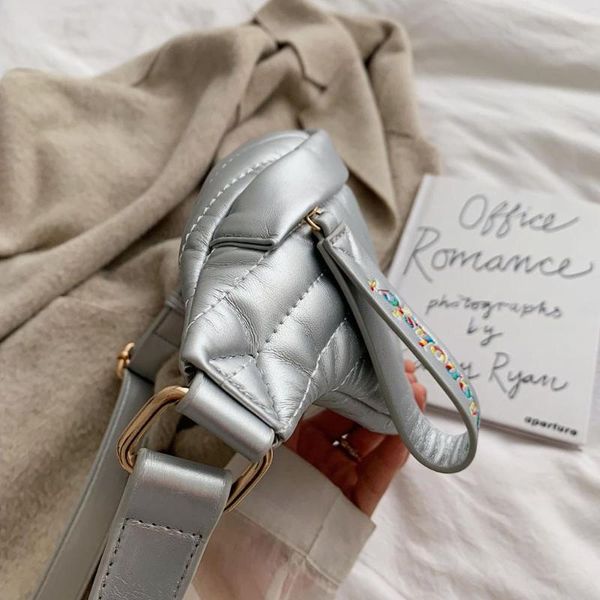 

women 2021 thread chest bag fashion pockets casual shoulder messenger waist bags