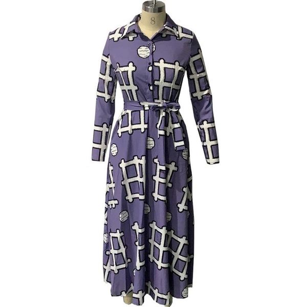 

ethnic clothing s-5xl plus size dashiki african dresses for women spring summer long sleeve dress slim vintage maxi clothes, Red