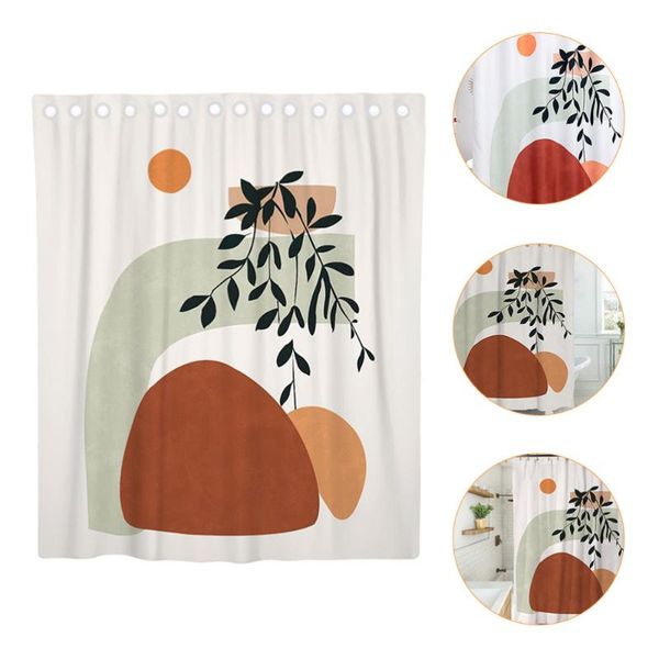 

shower curtains 1pc digital printing bath curtain machine washable comfortable