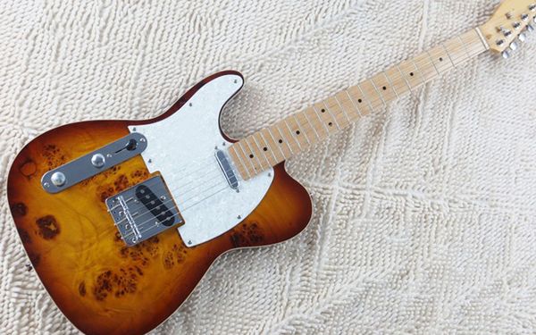 

left - handed electric guitar for lefties special sunset color