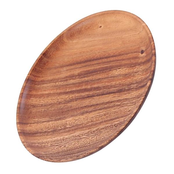 

kitchen storage & organization 1pc bread tray wooden dinner plate simple restaurant dessert wood