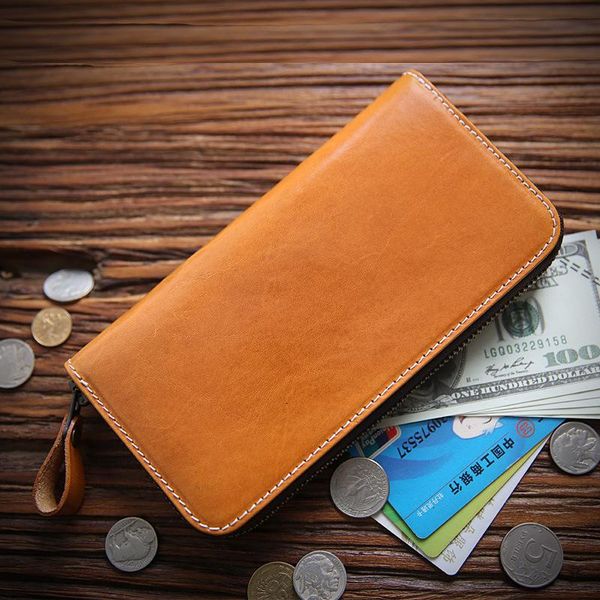 

men's leather wallet coin purses holders fashion men italy wallets, Red;black