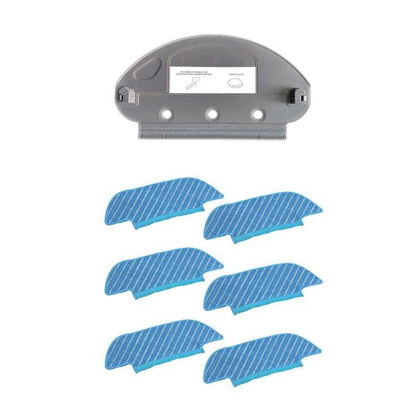 

pcs water tank replace cloth rack & 6 mop pad vacuum cleaners