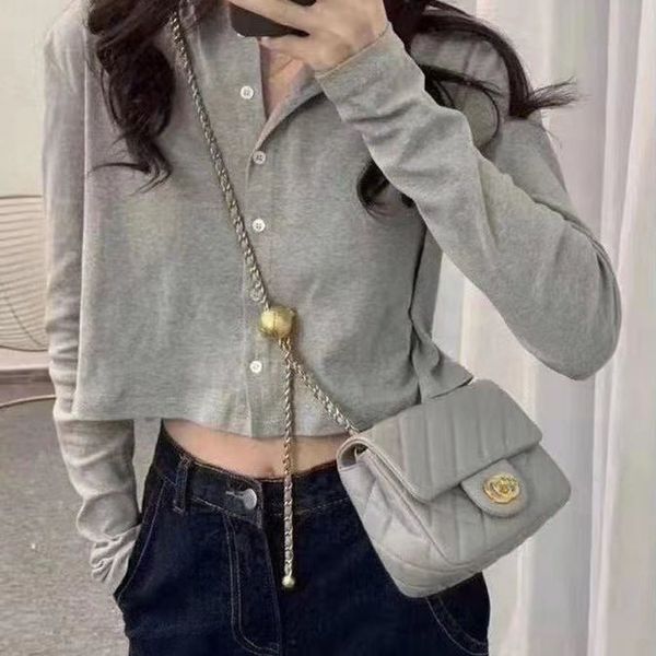 

xiaoxiangfeng new style high-grade feeling square fat man lingge cf mouth bag mini retro chain single shoulder[finished on july 3]