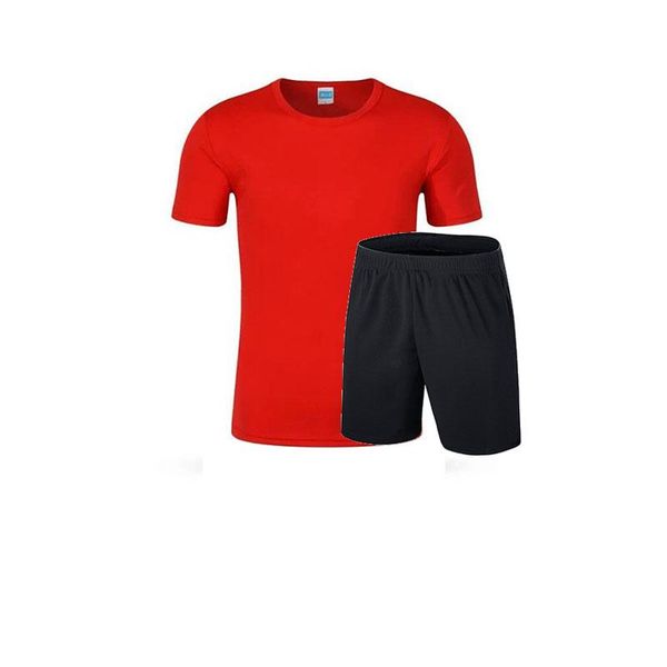 

summer jogging men's t-shirt short-sleeved suit casual sportswear sports shorts breathable 2-piece mesh running sets, Black;blue