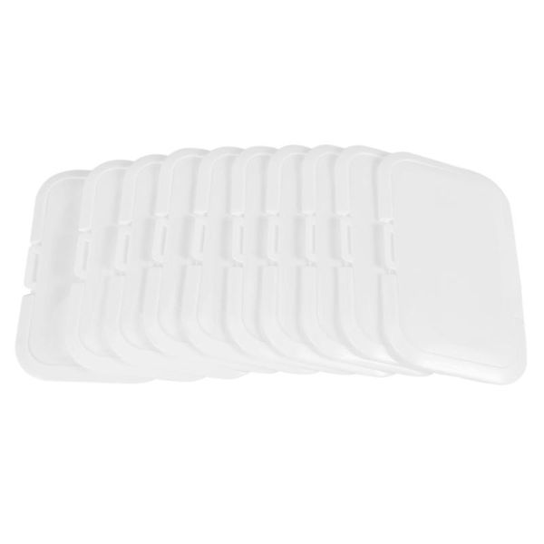 

tissue boxes & napkins 10pcs reusable baby wipes lid wet cover tissues box paper