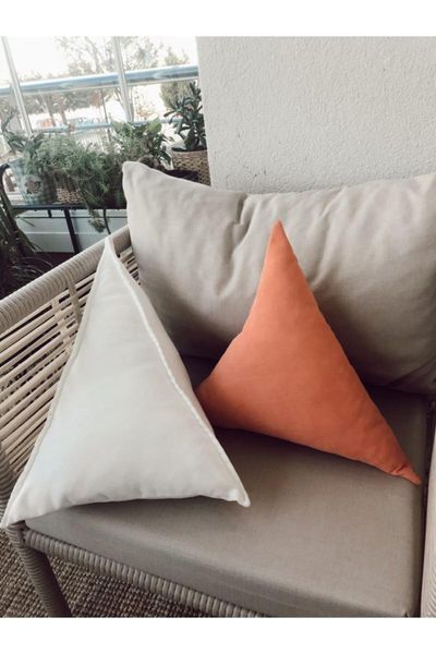 

pillow koala pyramid pillow, white colour, art panda hand made, velvet wool, fiber filling, machine washable