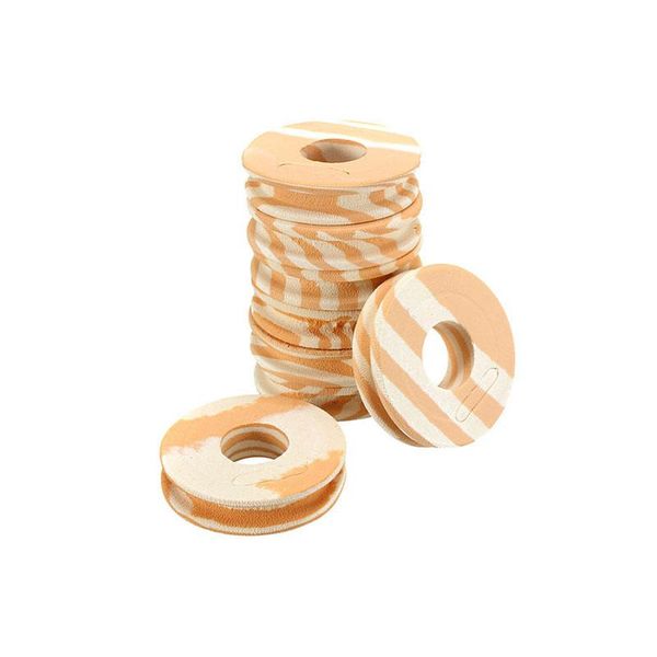 

100pcs fishing line circular winding plate foam board wire swivel tackle braid