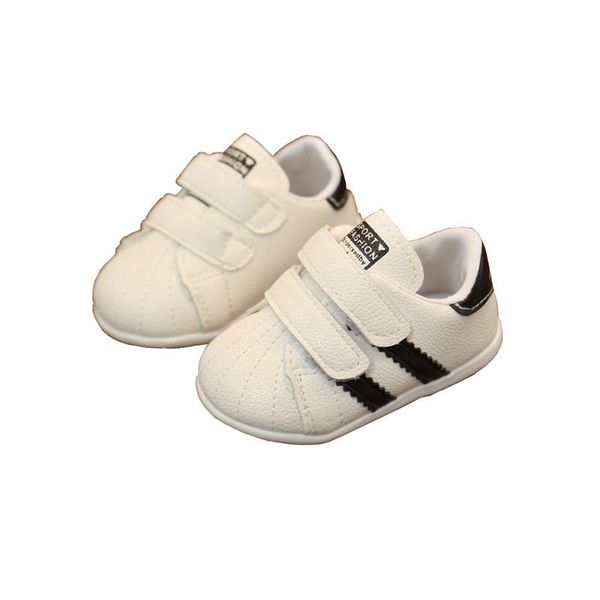 

first walkers baby shoes male autumn soft bottom toddler white