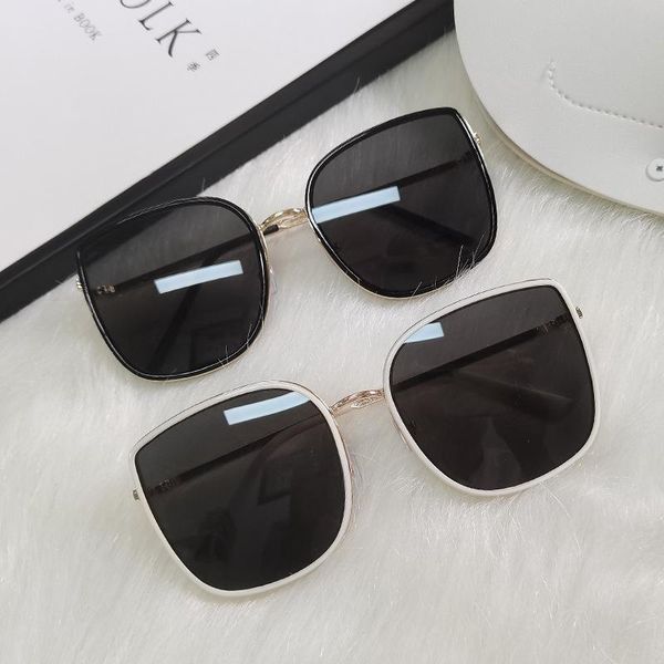 

sunglasses 2021 vintage square women fashion cat eye sun glasses ladies classic goggle female glassesuv400, White;black