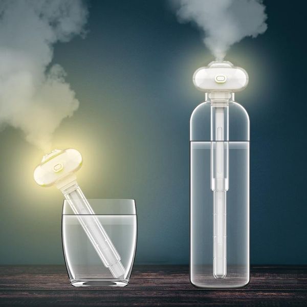 

fragrance lamps 2021 air circulation humidification retractable design diffuser usb mini car home silent humidifier