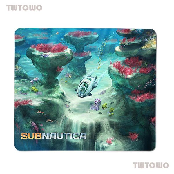 

mouse pads & wrist rests subnautica lapsell pad cartoon gamer anime kawaii natural rubber anti-slip carpet office decoration mat