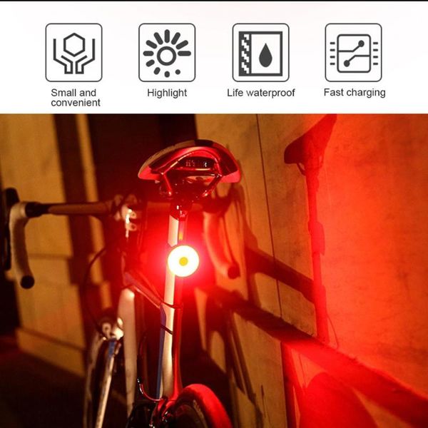 

bicycle tail lighs rear light for mtb bike mini led waterproof cycling back warning lamp lights