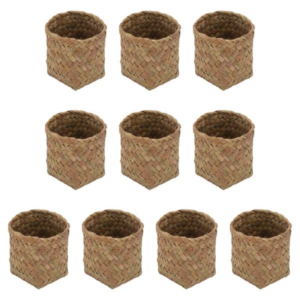 

gift wrap 10pcs portable wedding candy case storage box (natural color)