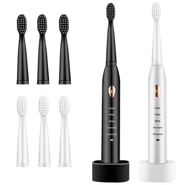 

smart electric toothbrush 2021 rechargeable waterproof automatic sonic whitening student couple set
