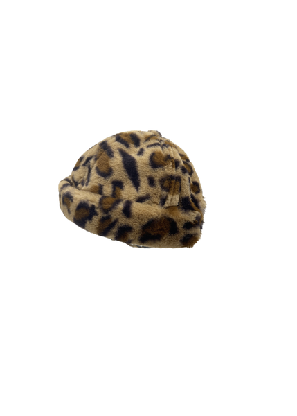 

leopard graim brimless cap men and women hip-hop casual outdoor beanies