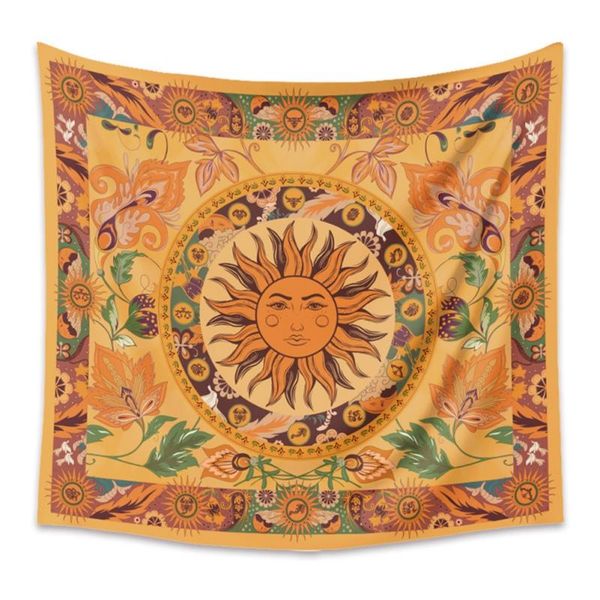 

tapestries practical and durable tapestry bohemian wall carpet sun background cloth suitable for bedroom living room dormitory decoration