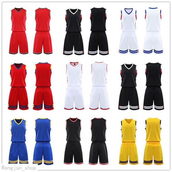 

2021 team basketball jersey men pantaloncini da basket sportswear running clothes white black red purple green 36 6069