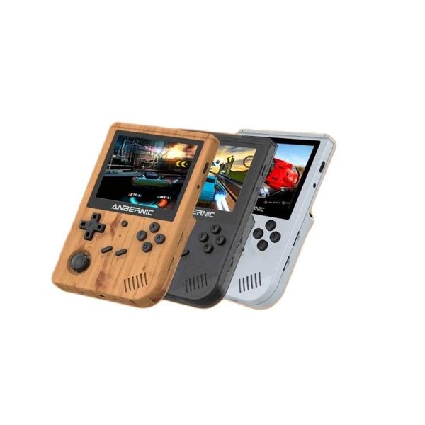 

portable game players anbernic rg351v retro games built-in wifi tf card16g rk3326 open source handheld console emulator for ps1 kid gift 256