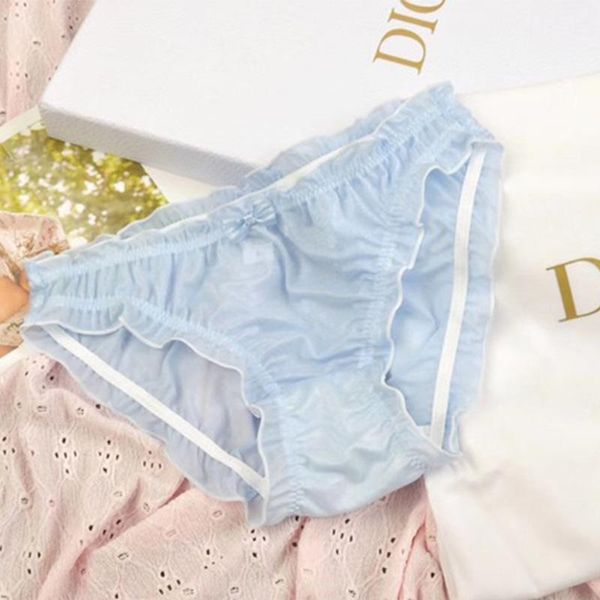 

women's panties ladies' low-waist cute briefs shiny comfortable breathable a19308, Black;pink