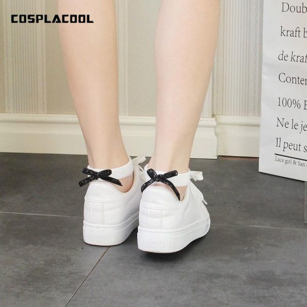 

[cosplacool]transparent silver bowknot fashion socks chic thin bow fishnet women cool mesh sokken females sox & hosiery, Black;white