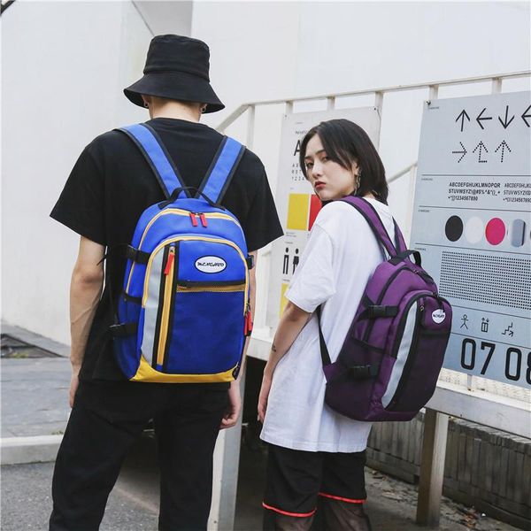 

backpack woman's school-bag girl's casual solid multi-function exquisite